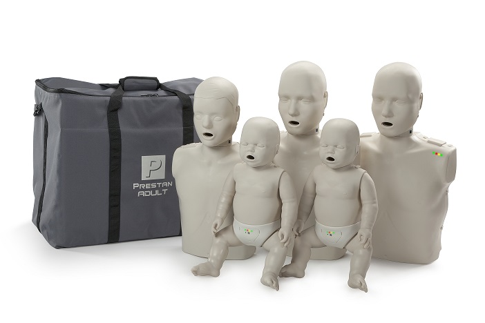 Prestan Professional Family Pack CPR-AED Training Manikins (with monitor)